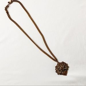 Vintage Medallion Necklace